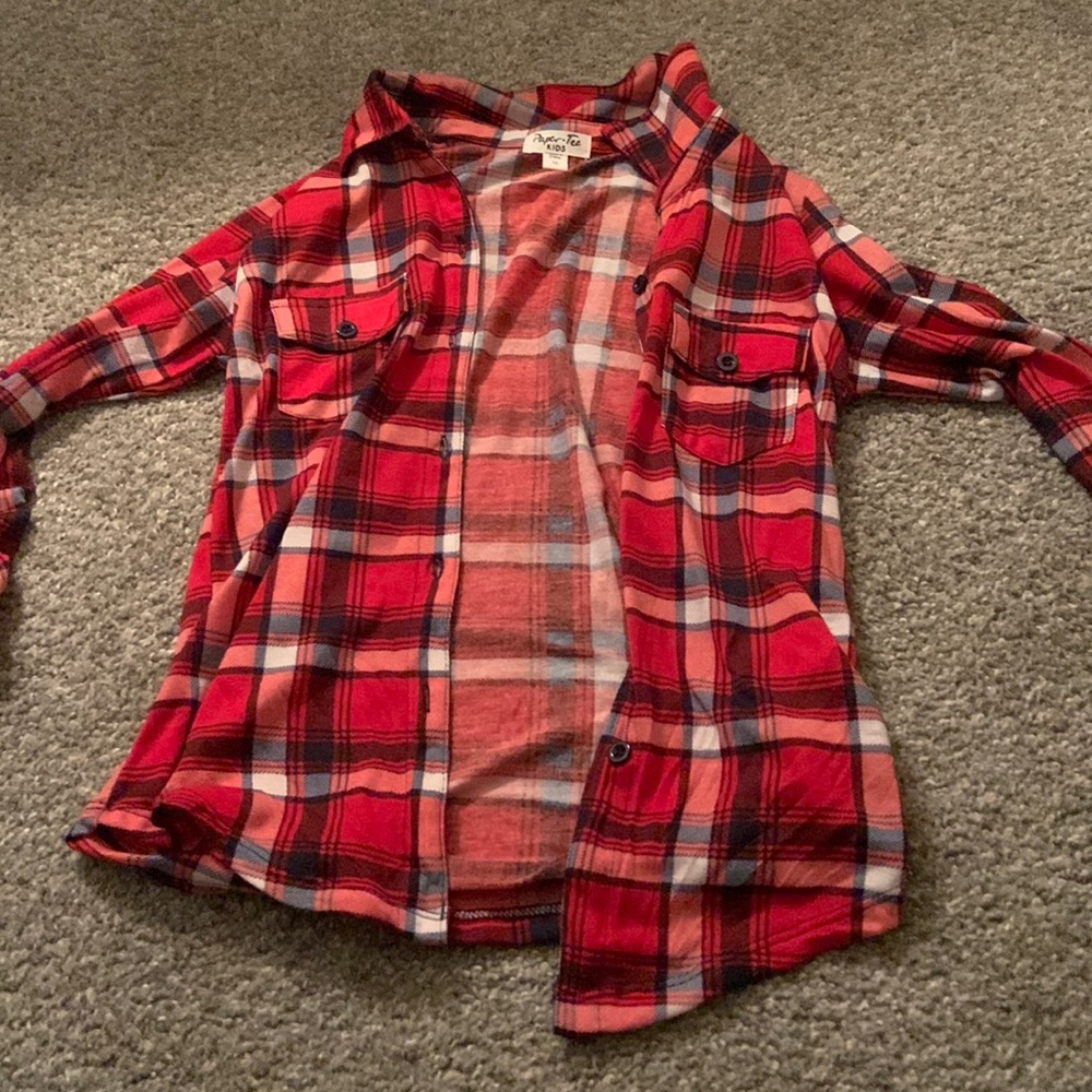 Kids Red Flannel